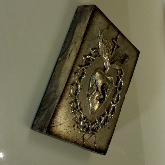 Sid Dickens, S-189 "Victory" silver Memory-Block Sacred Heart *Rare & Retired* - Picture 7 of 8